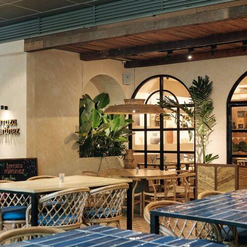 Terraza Martinez — Dining-space detail
