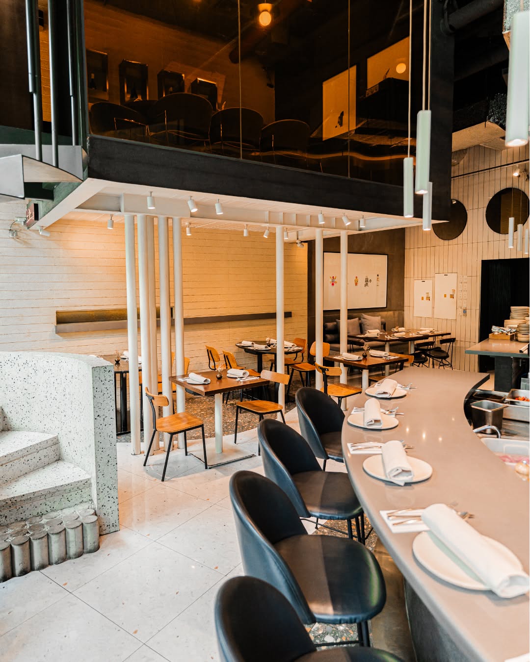 Ember — Dining-space detail
