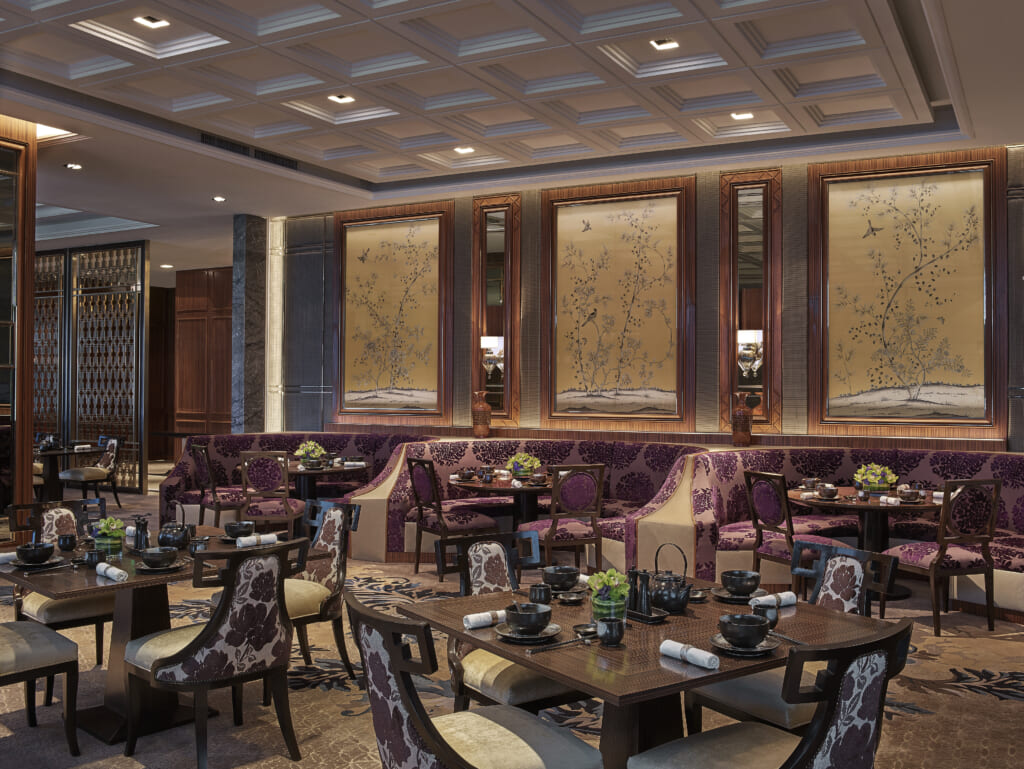 Canton Road — Dining-space detail