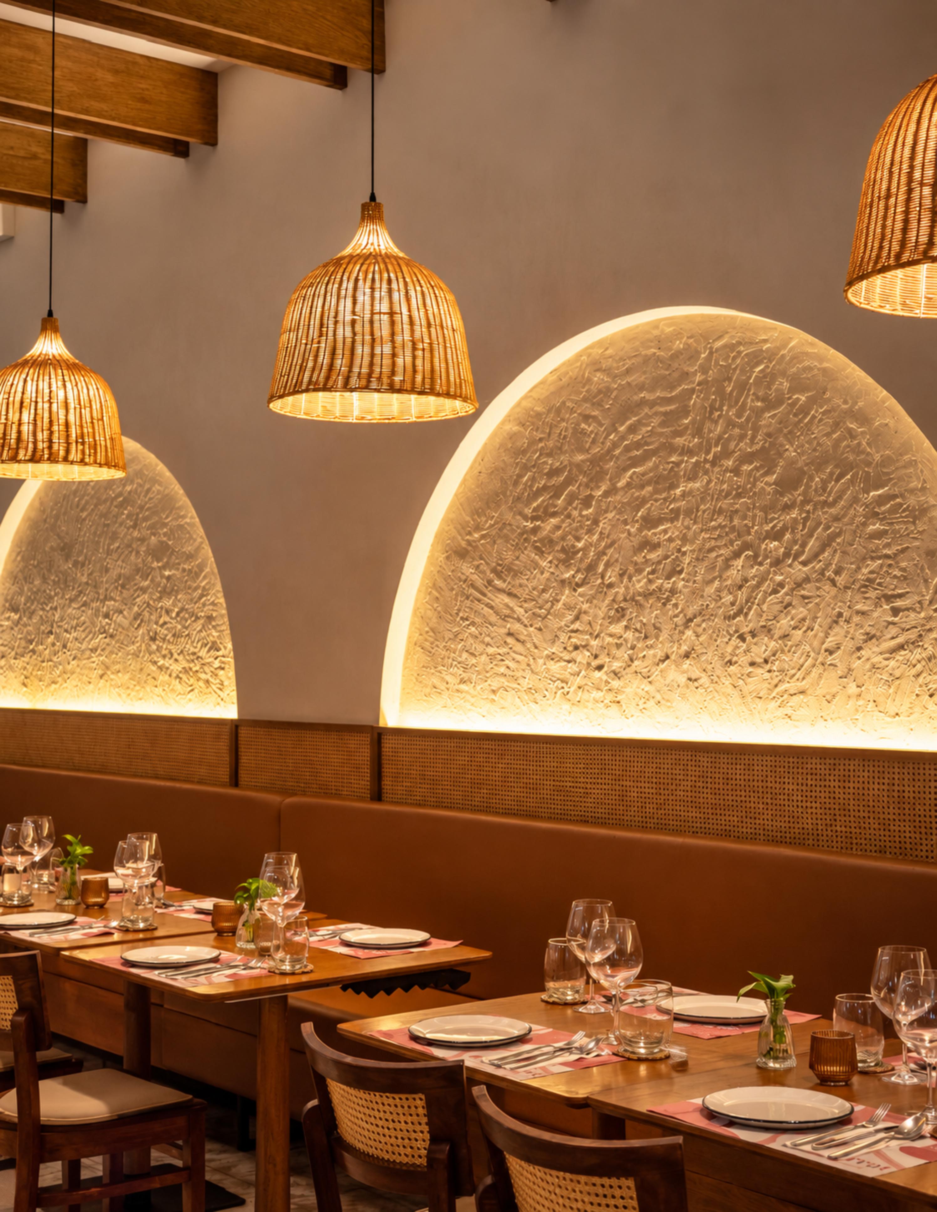 Socarrat — Dining-space detail