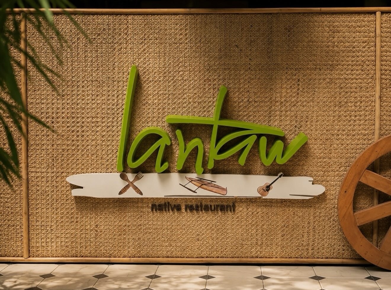 Lantaw (Compostela) — Restaurant identity