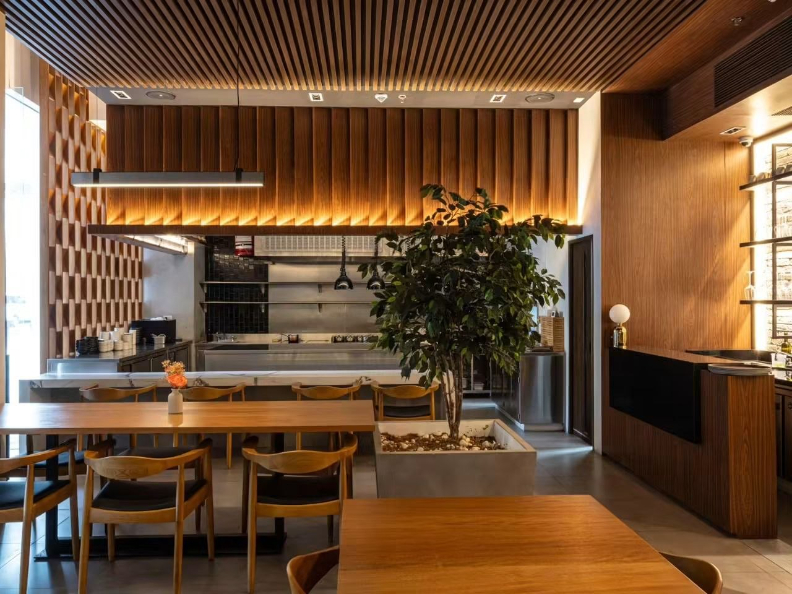 Tandem — Dining-space detail
