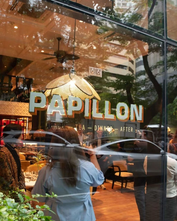 Papillon — Restaurant identity